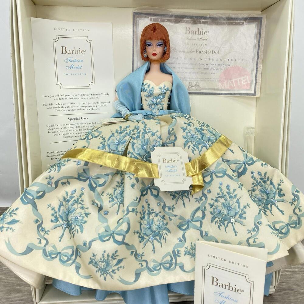 Provencale Silkstone Fashion Model Barbie Doll 2001 Ltd Edition COA 50829 NRFB
